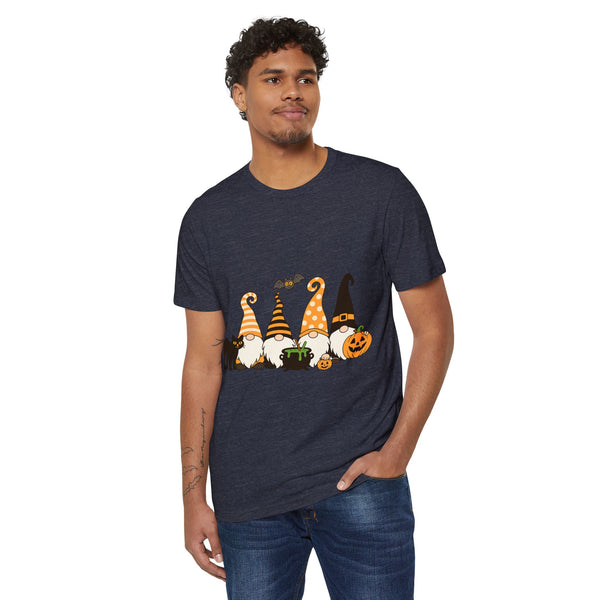 Halloween Gnome T-Shirt — Cute Spooky Gnomes, Pumpkins & Black Cat Tee