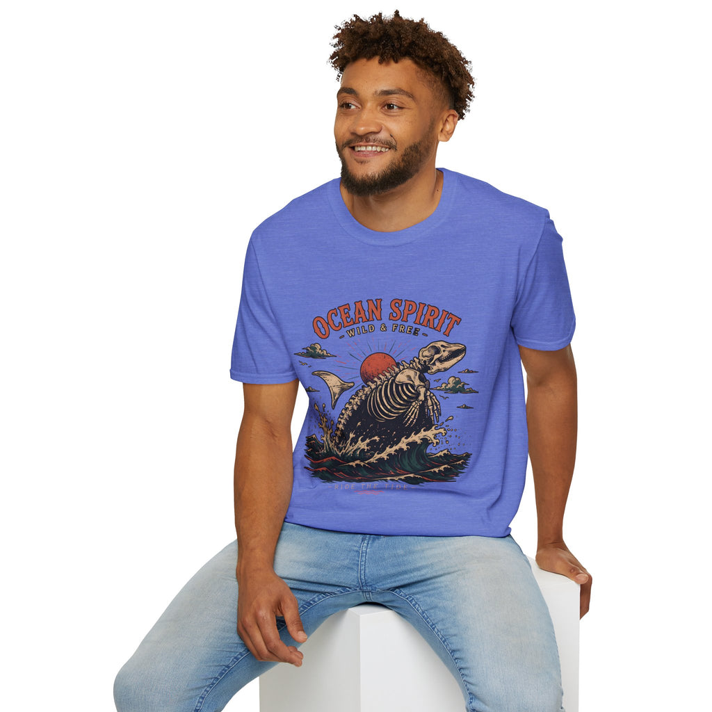 Ocean Spirit T-Shirt — Wild & Free Sea Turtle Graphic Tee