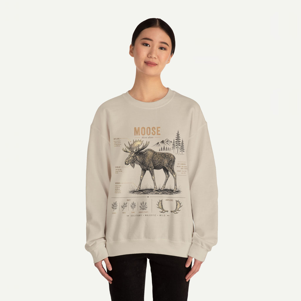 Moose Anatomy  Sweatshirt