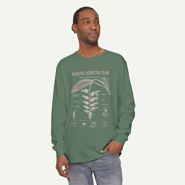 Hanging Lobster Claw Long Sleeve Tee