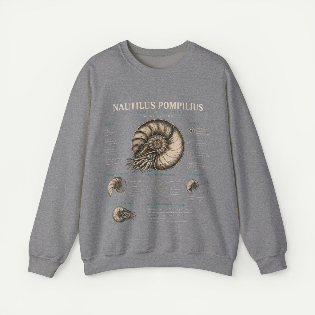 Nautilus Pompilius Anatomy Crewneck Sweatshirt