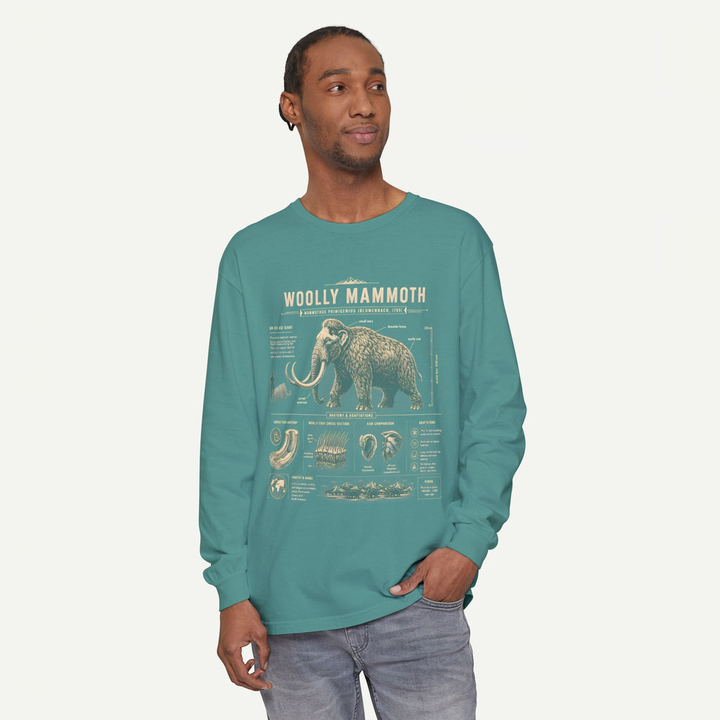 Woolly Mammoth Anatomy Long Sleeve Tee
