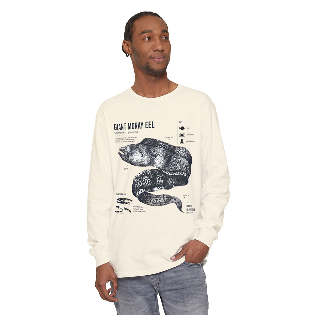 Giant Moray Eel Anatomy Long Sleeve Shirt