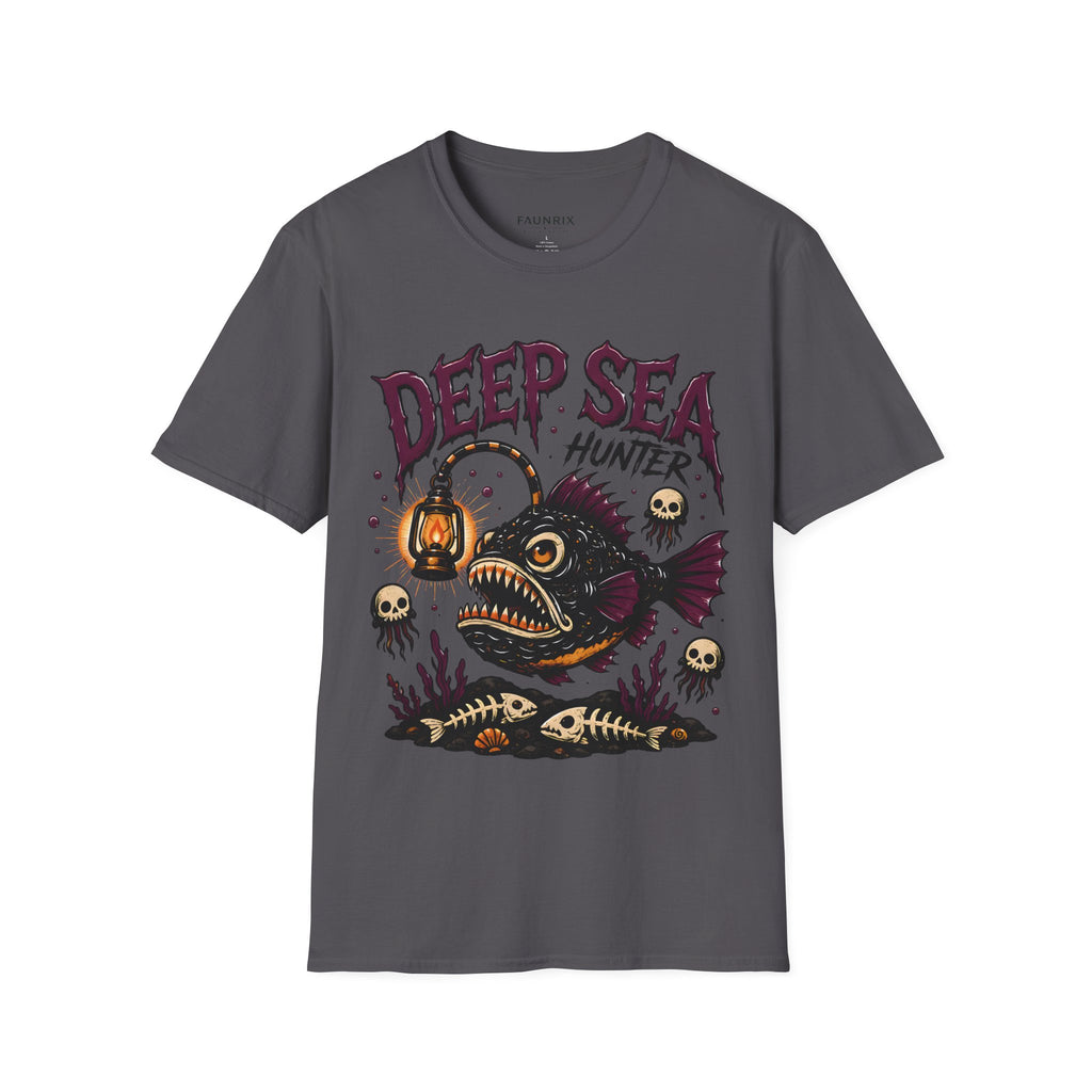 Deep Sea Hunter T-Shirt — Anglerfish Graphic Tee