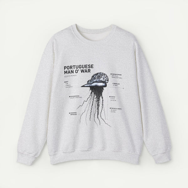 Portuguese Man O' War Anatomy Sweatshirt