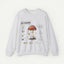 Fly Agaric Mushroom Anatomy Sweatshirt — Botanical Mycology Illustration Crewneck