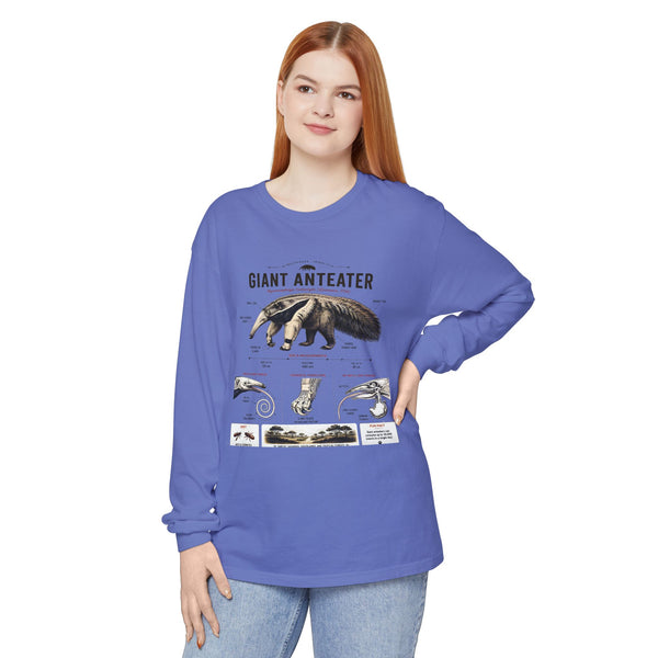 Giant Anteater Anatomy Long Sleeve Tee