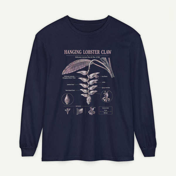 Hanging Lobster Claw Long Sleeve Tee