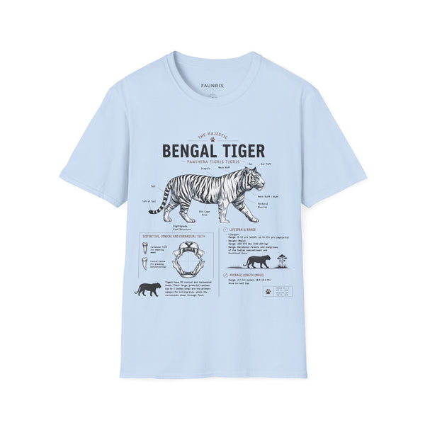 Bengal Tiger Vintage Anatomy T-Shirt