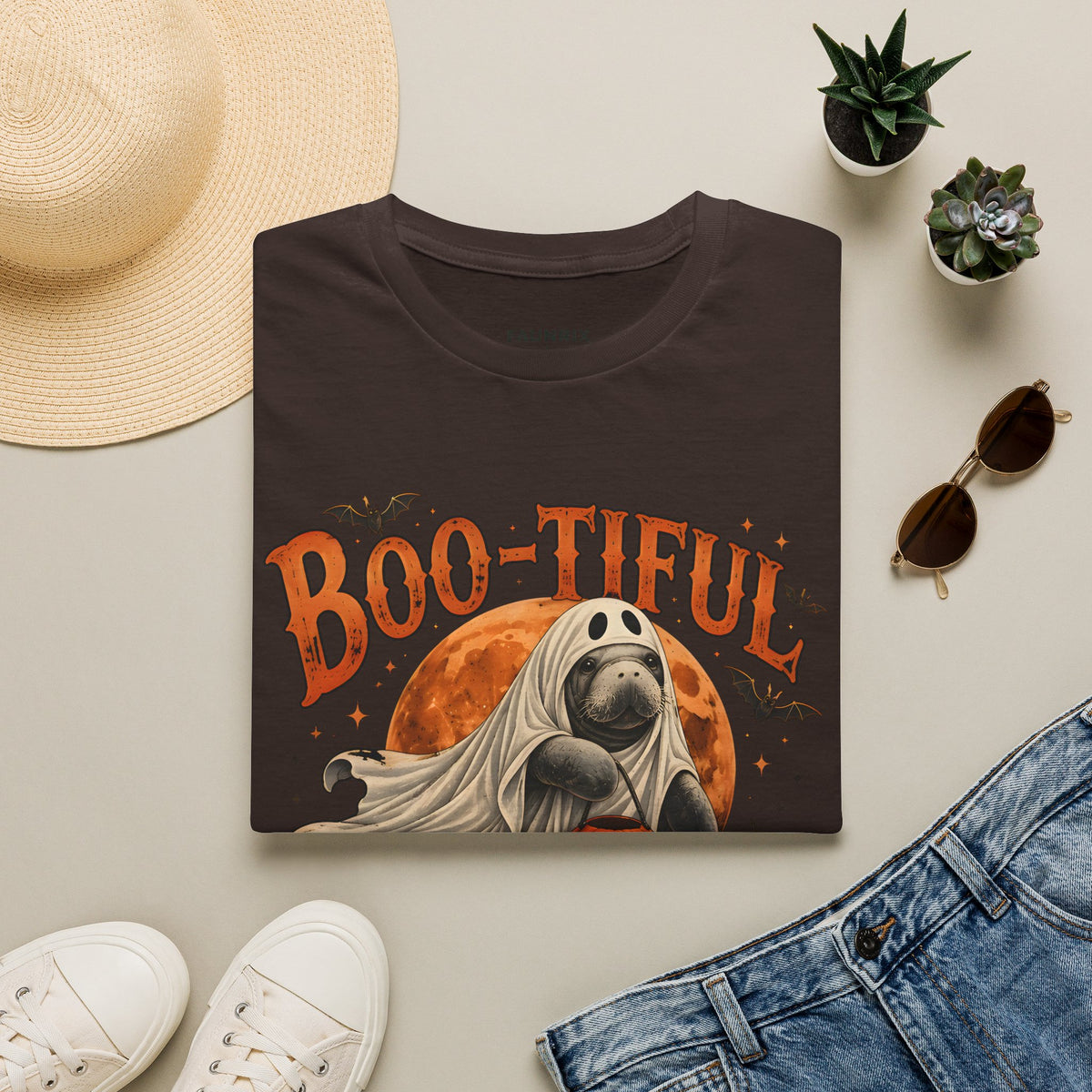 Halloween Boo-tiful Ghost Dog T-Shirt