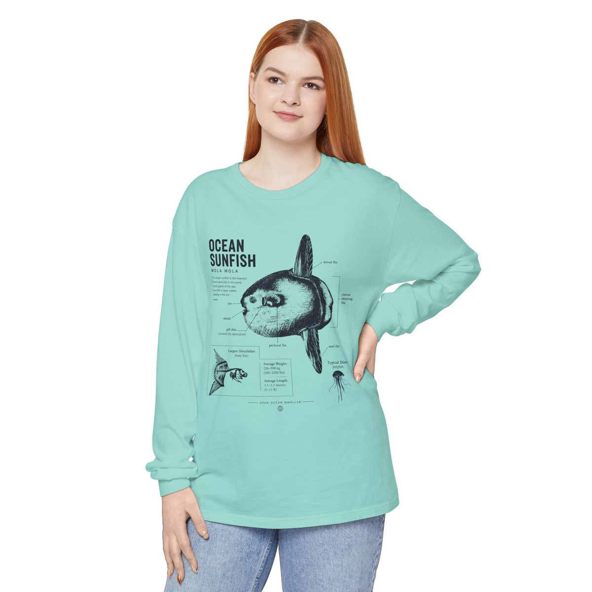 Unisex Garment-dyed Long Sleeve T-Shirt