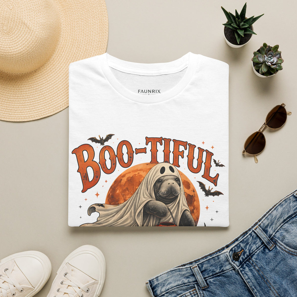 Halloween Boo-tiful Ghost Dog T-Shirt