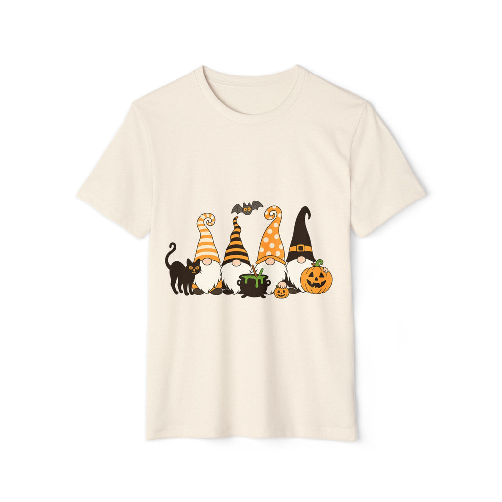 Halloween Gnome T-Shirt — Cute Spooky Gnomes, Pumpkins & Black Cat Tee
