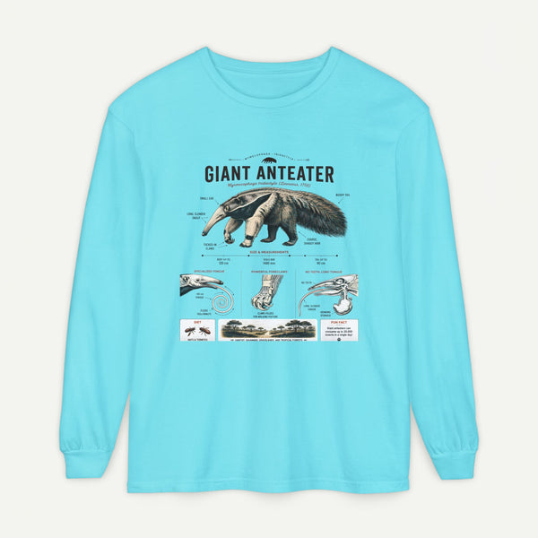Giant Anteater Anatomy Long Sleeve Tee