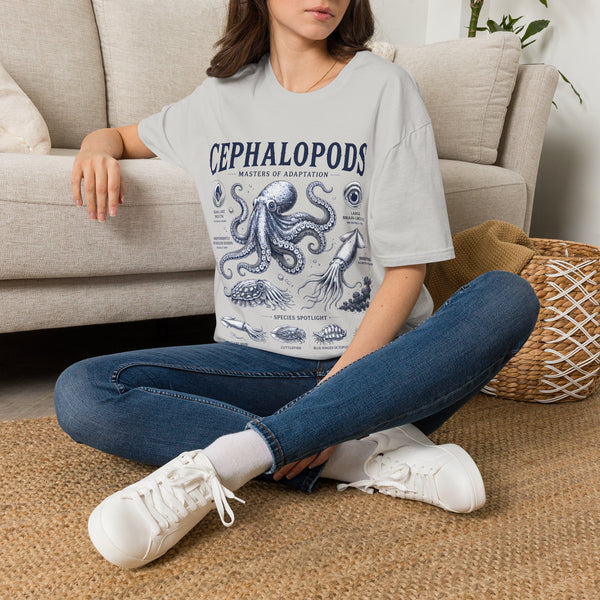Cephalopods T-Shirt — Masters of Adaptation Vintage Octopus Graphic Tee