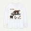 Red Panda Illustration Long Sleeve Tee — Wildlife Field Guide Graphic