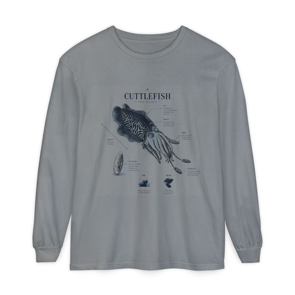 Unisex Garment-dyed Long Sleeve T-Shirt