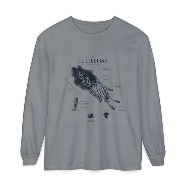 Unisex Garment-dyed Long Sleeve T-Shirt