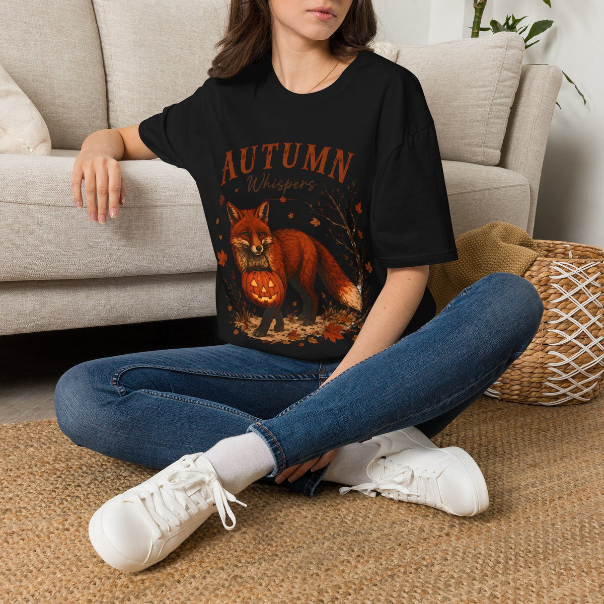 Autumn Whispers Fox T-Shirt