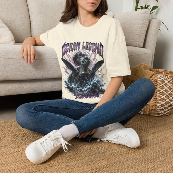 Ocean Legend T-Shirt — Mystic Sea Turtle Graphic Tee