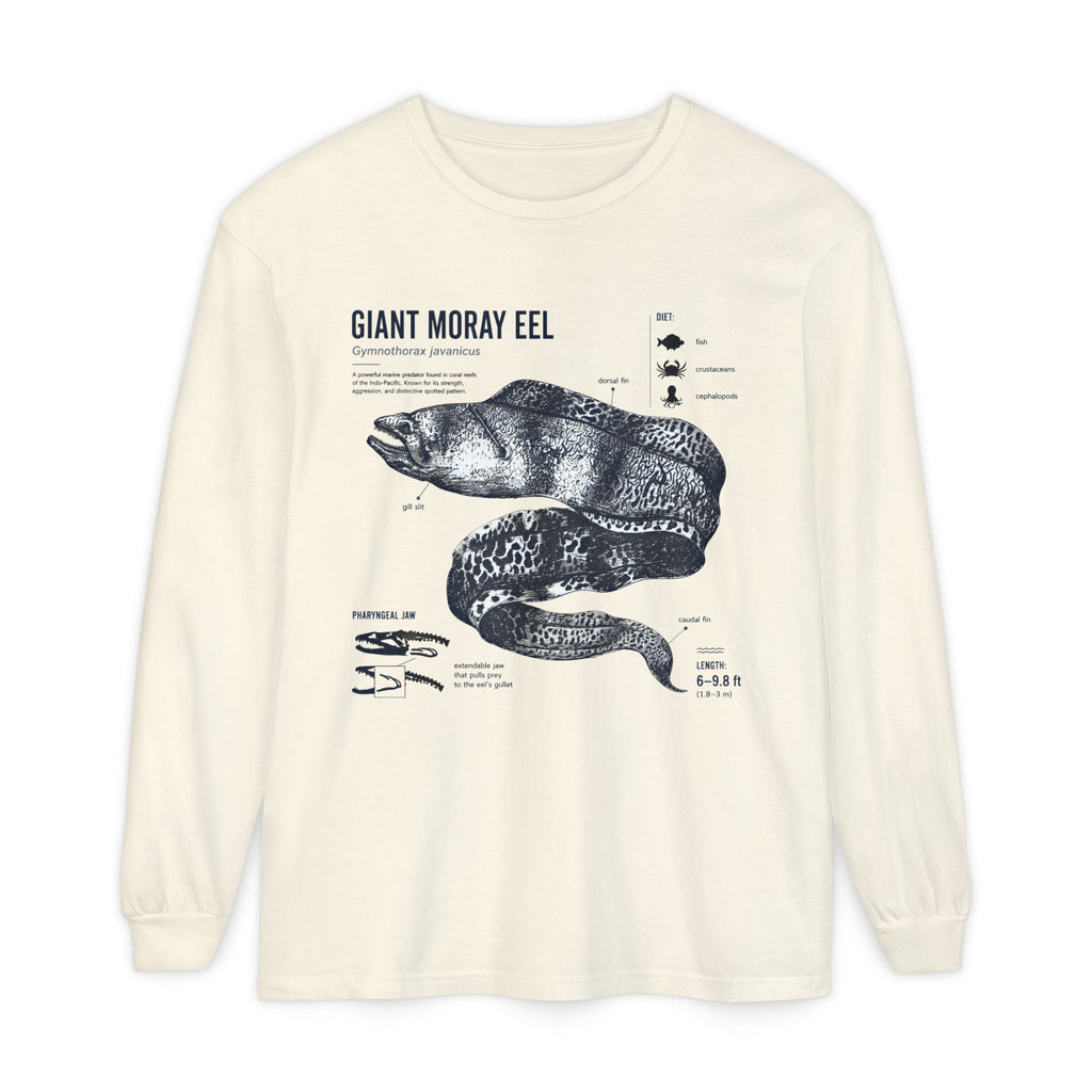 Giant Moray Eel Anatomy Long Sleeve Shirt