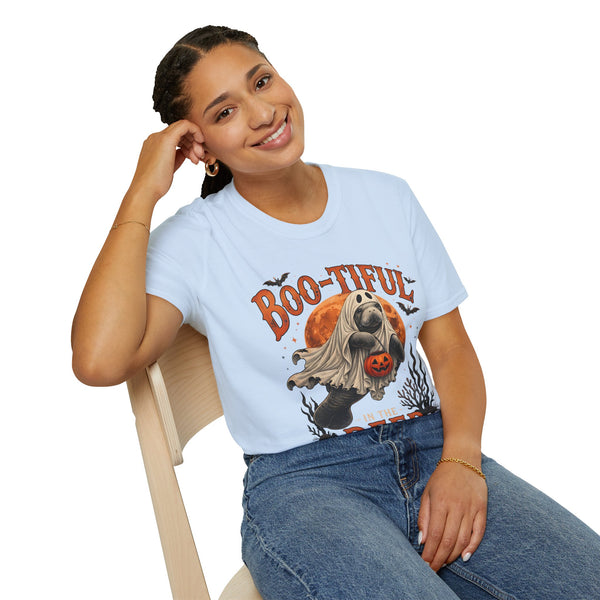 Halloween Boo-tiful Ghost Dog T-Shirt