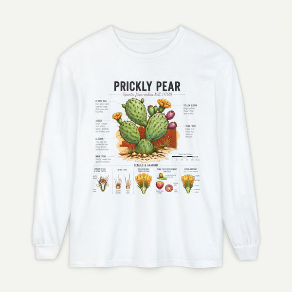 Prickly Pear Botanical Long Sleeve Shirt