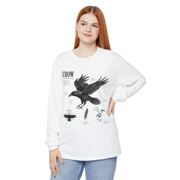 Crow Anatomy Long Sleeve Tee
