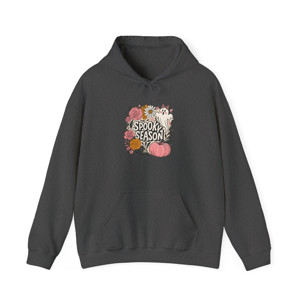 Spook Season Floral Pumpkin Hoodie
