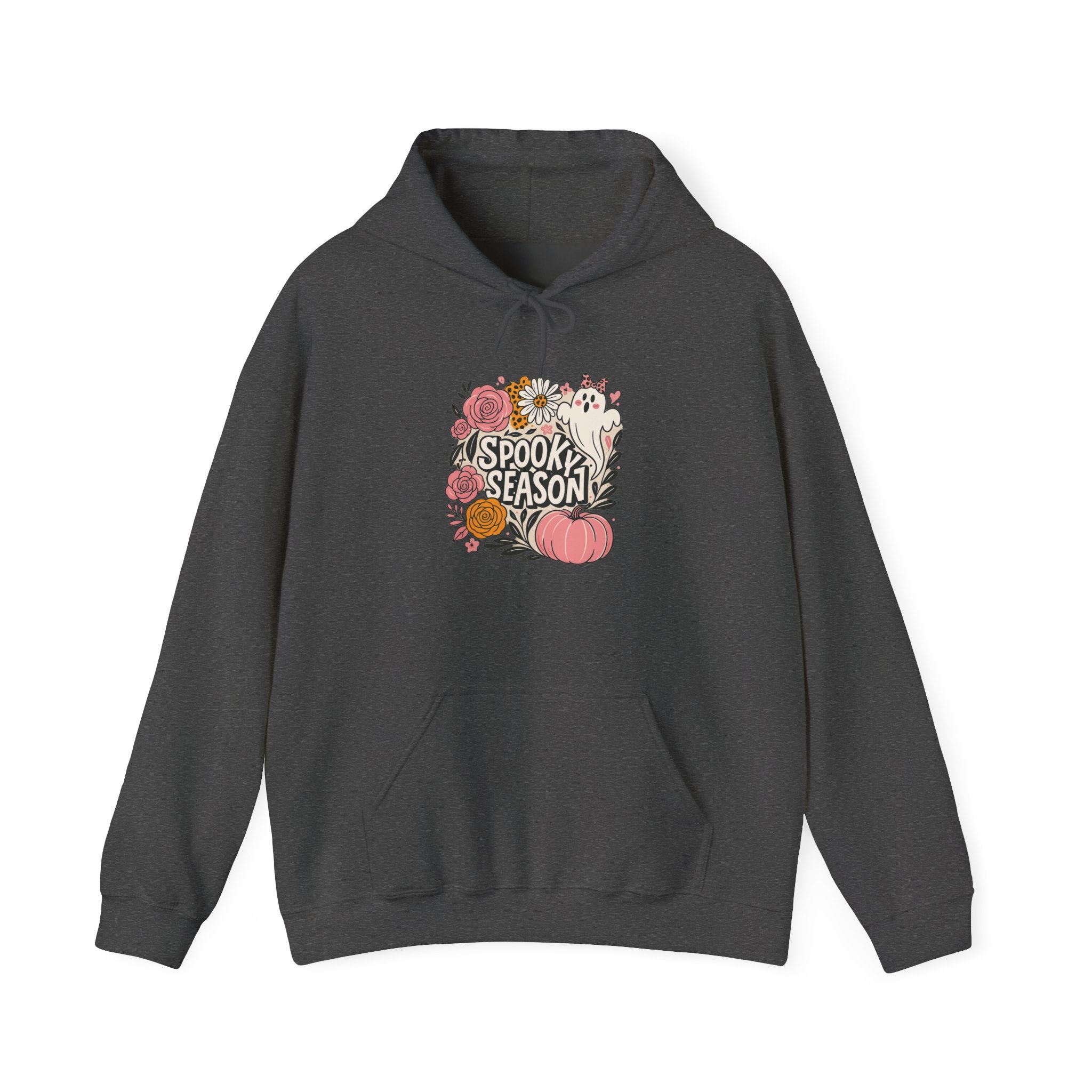 Spook Season Floral Pumpkin Hoodie