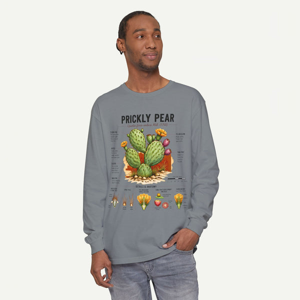 Prickly Pear Botanical Long Sleeve Shirt