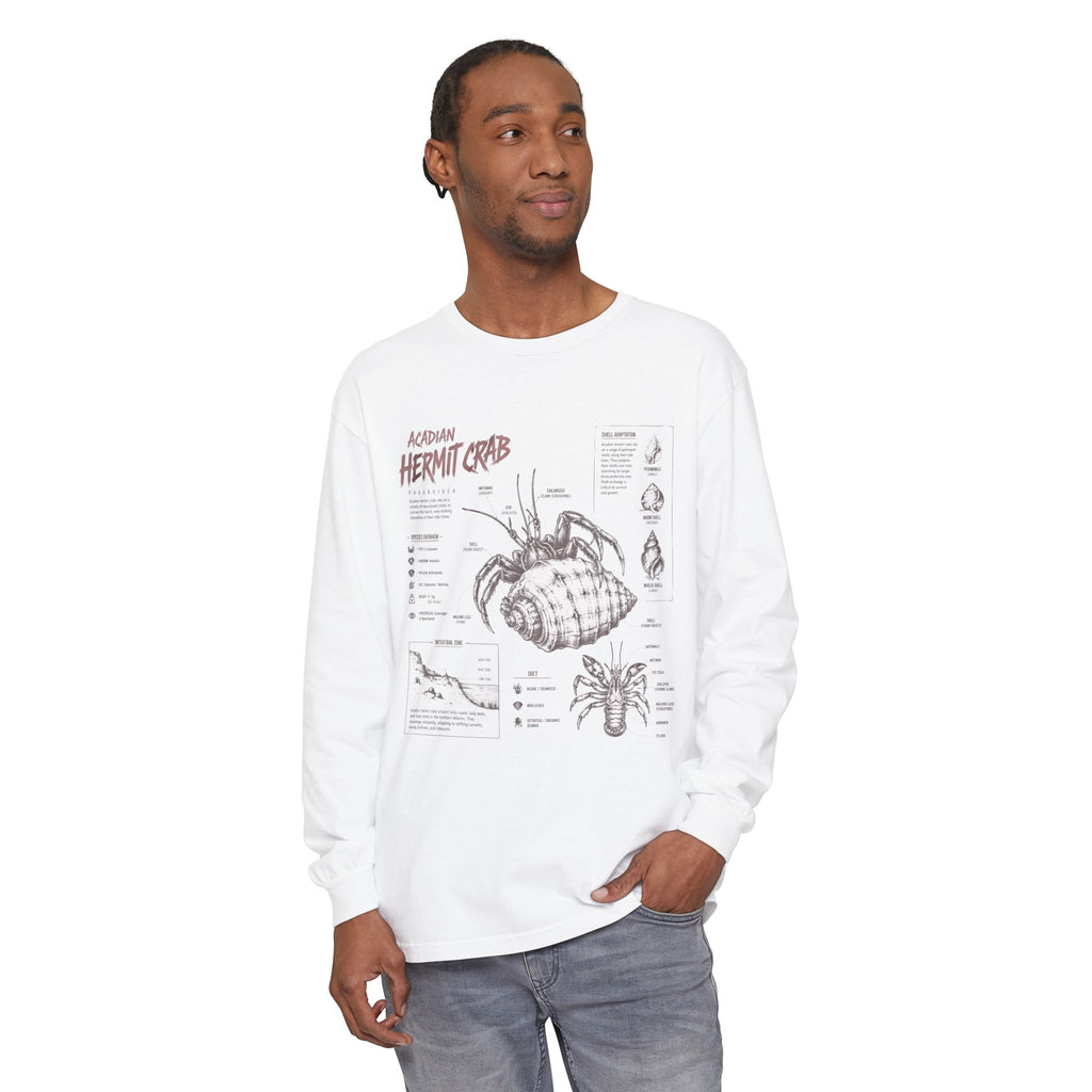 Hermit Crab Anatomy Long Sleeve Tee