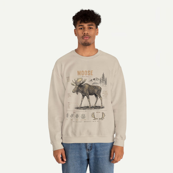 Moose Anatomy  Sweatshirt