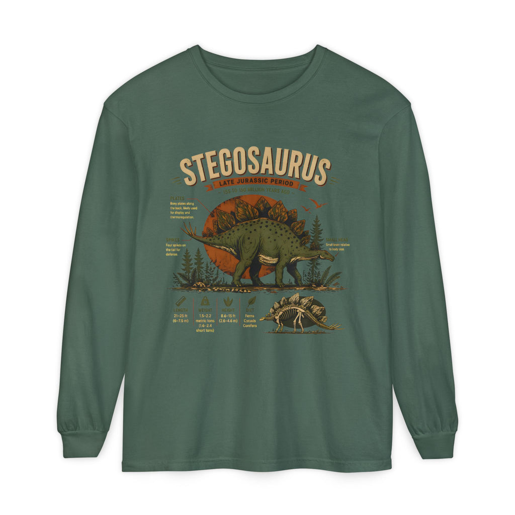 Unisex Garment-dyed Long Sleeve T-Shirt