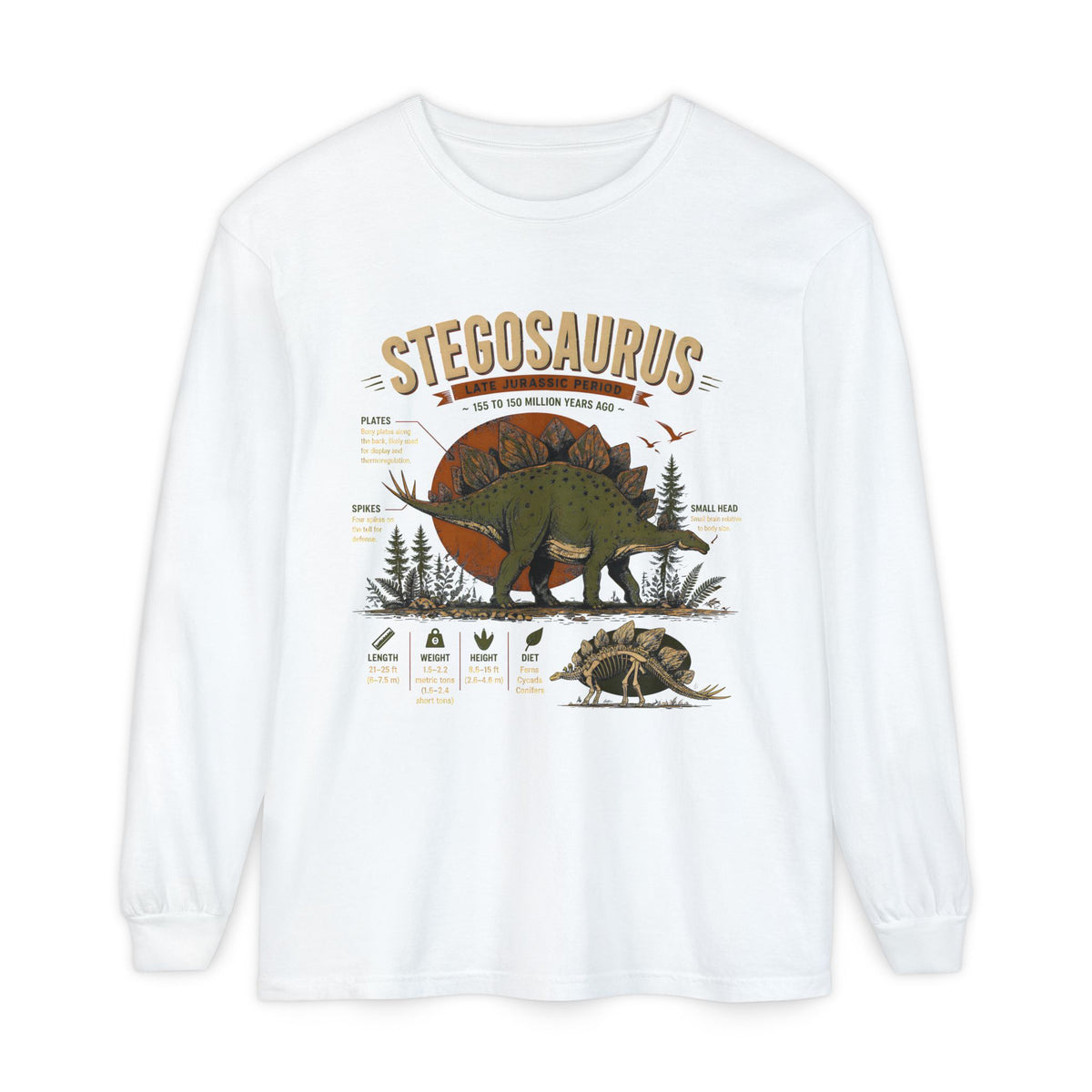 Unisex Garment-dyed Long Sleeve T-Shirt Main image