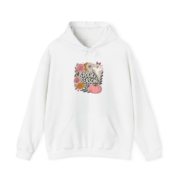 Spook Season Floral Pumpkin Hoodie