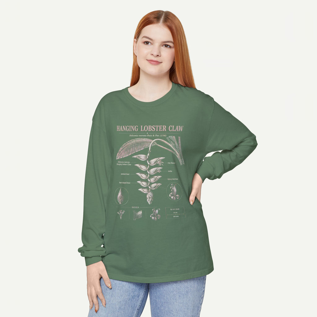Hanging Lobster Claw Long Sleeve Tee