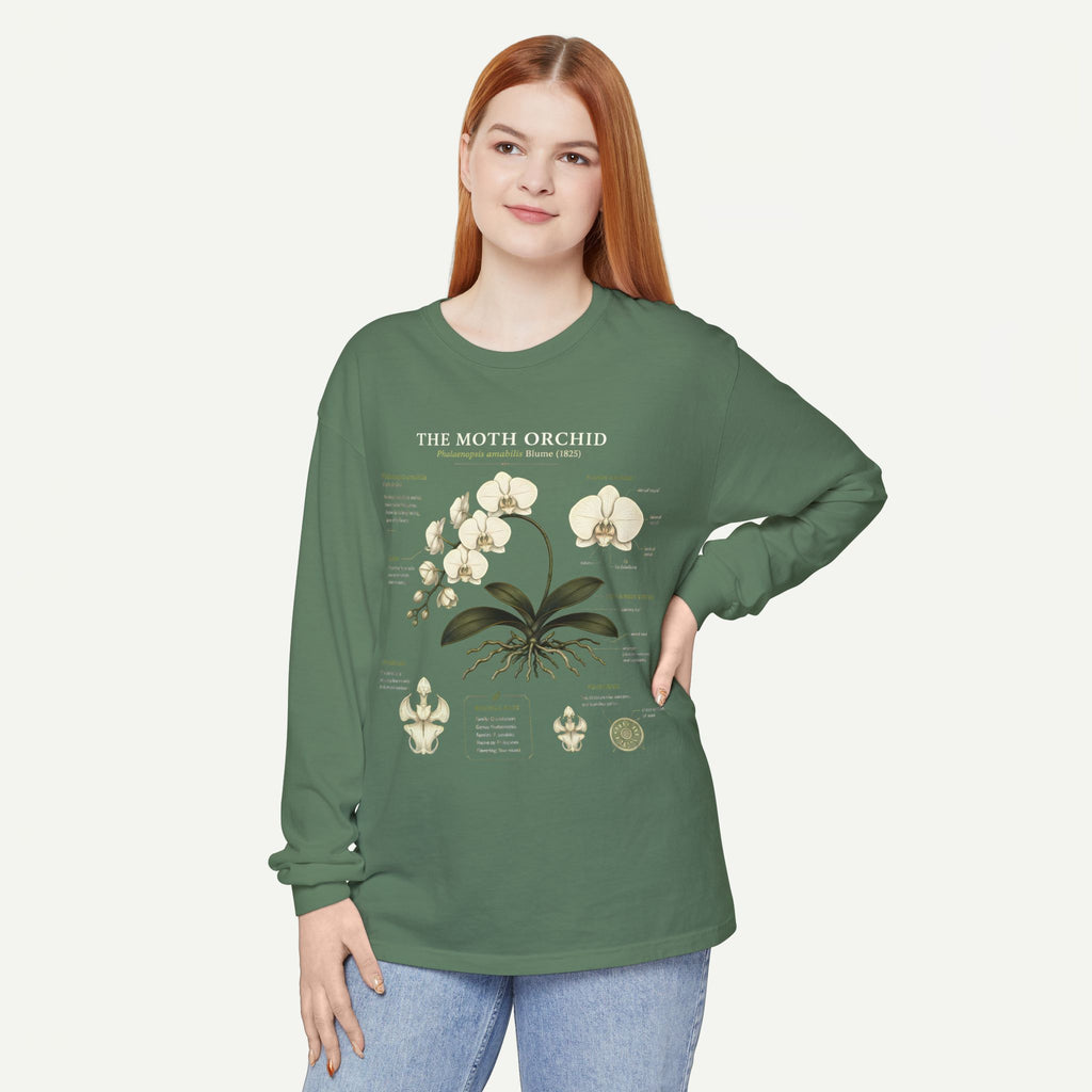 Orchid Anatomy Long Sleeve Tee