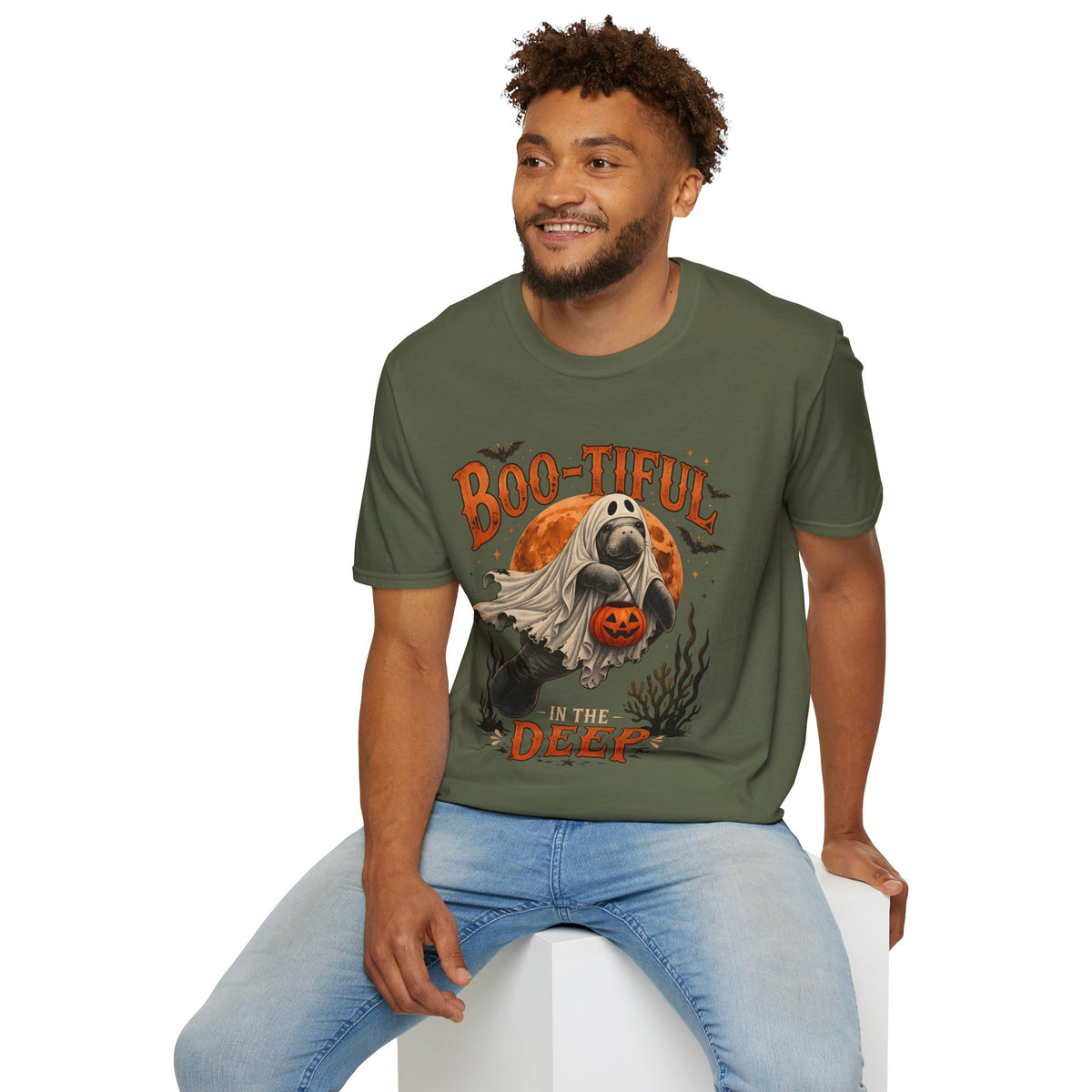 Halloween Boo-tiful Ghost Dog T-Shirt
