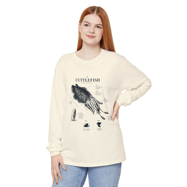 Unisex Garment-dyed Long Sleeve T-Shirt