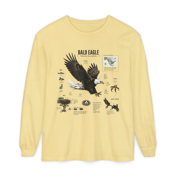 Bald Eagle Anatomy Long Sleeve Tee