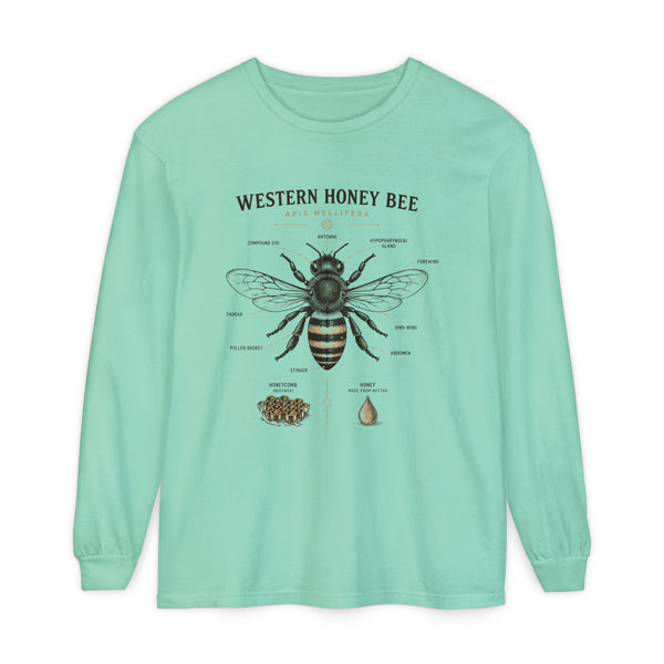 Unisex Garment-dyed Long Sleeve T-Shirt