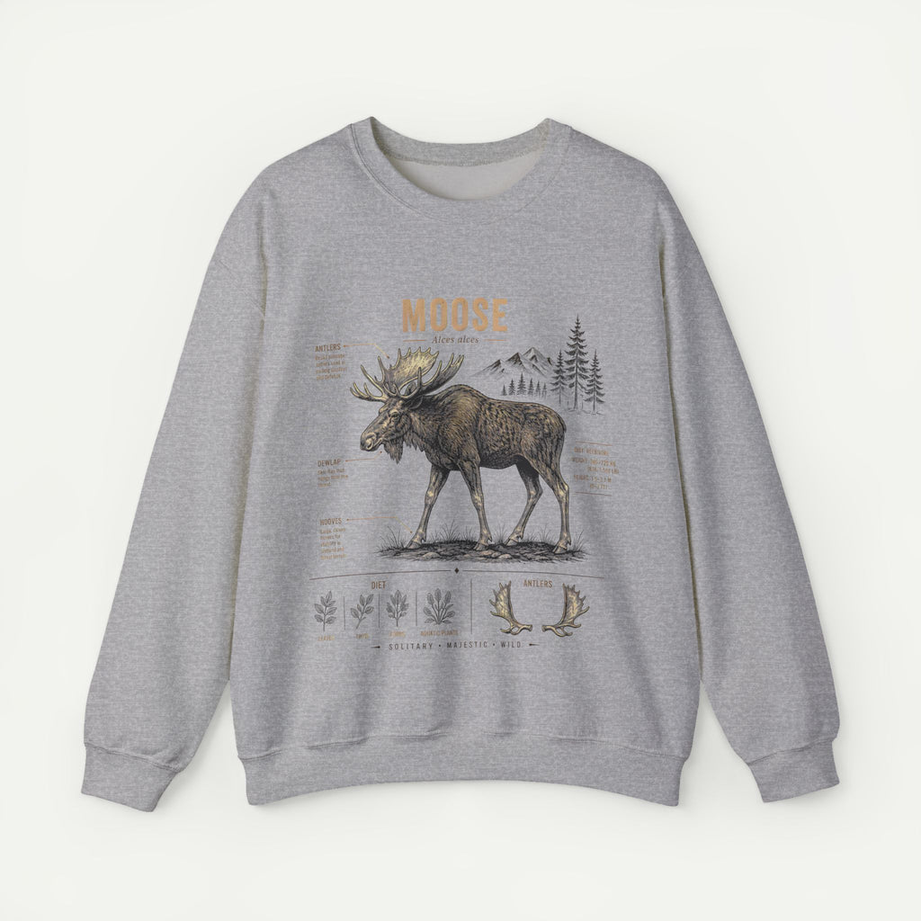Moose Anatomy  Sweatshirt
