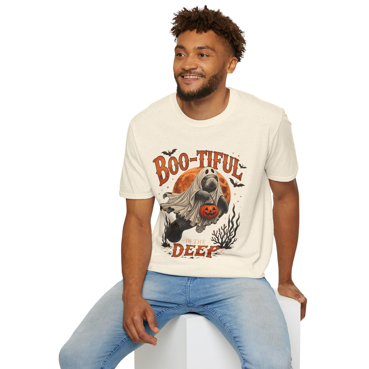 Halloween Boo-tiful Ghost Dog T-Shirt