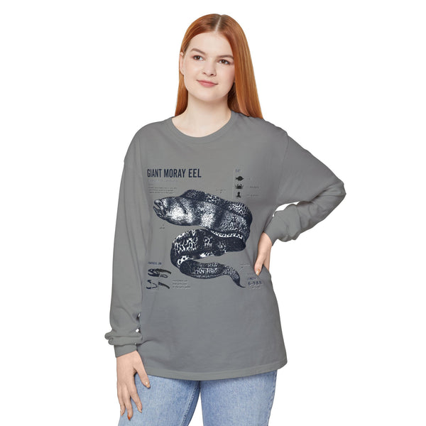 Giant Moray Eel Anatomy Long Sleeve Shirt