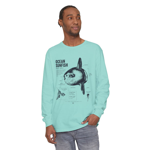 Unisex Garment-dyed Long Sleeve T-Shirt