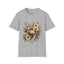 Floral Crab Tee — Vintage Coastal Crab & Wildflower Graphic T-Shirt