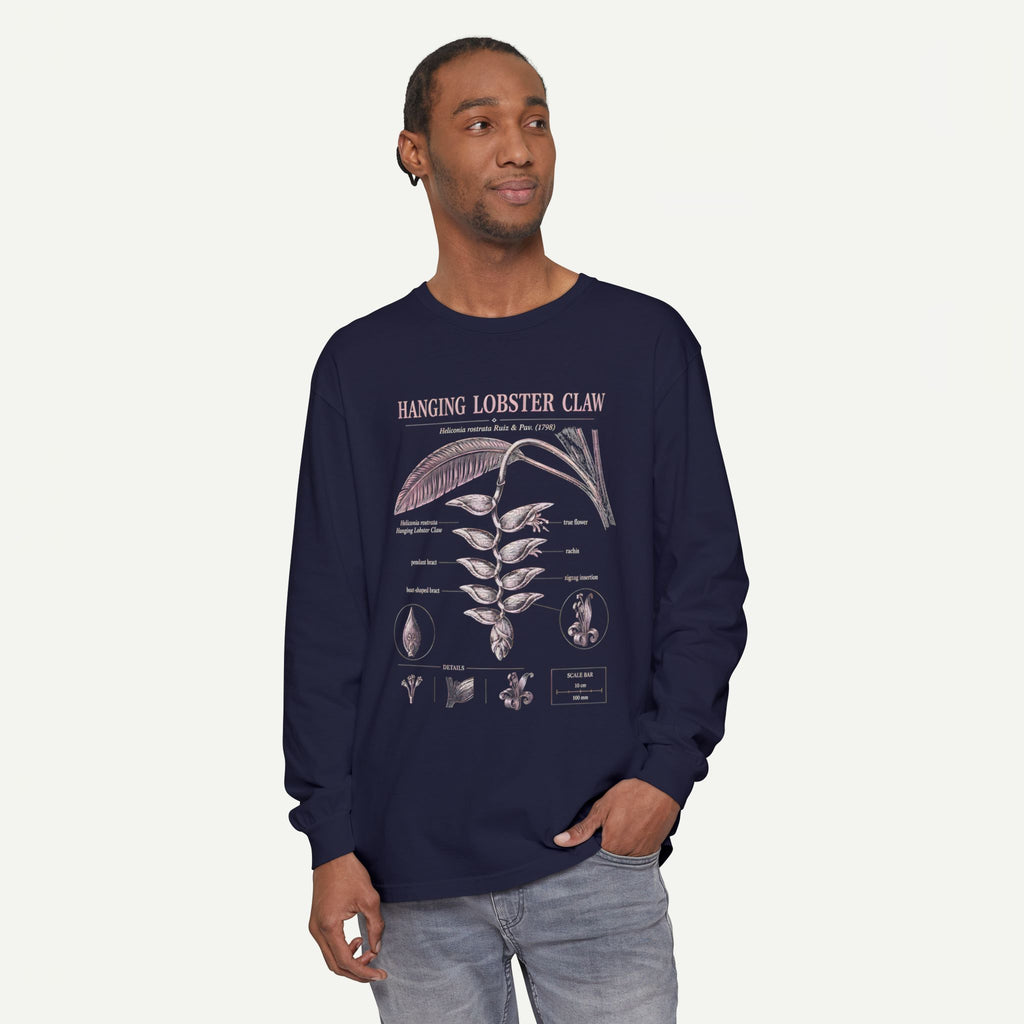 Hanging Lobster Claw Long Sleeve Tee