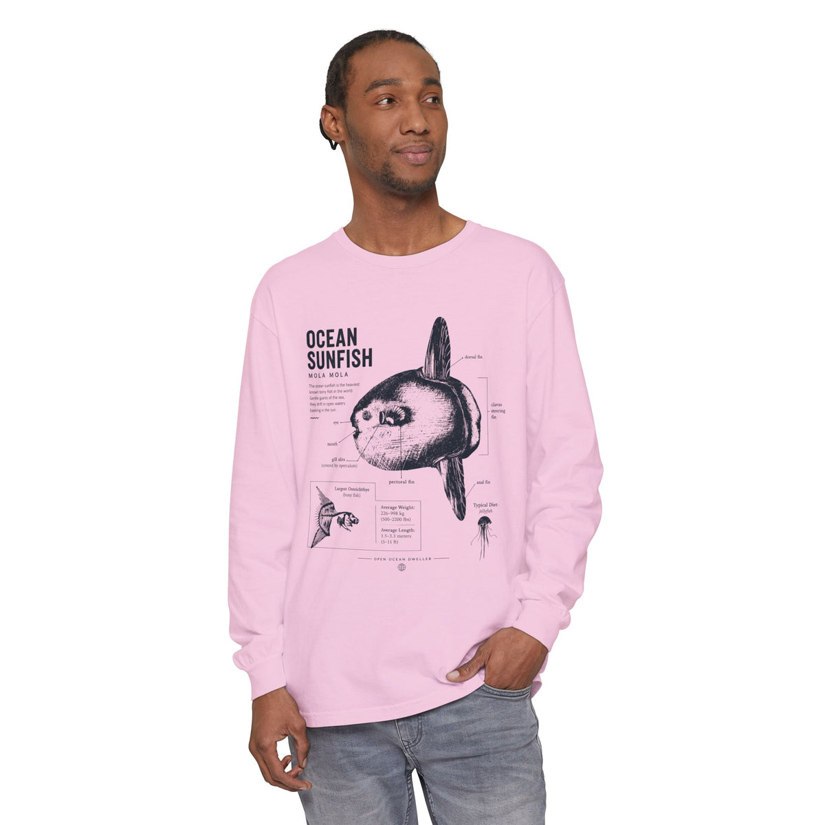 Unisex Garment-dyed Long Sleeve T-Shirt