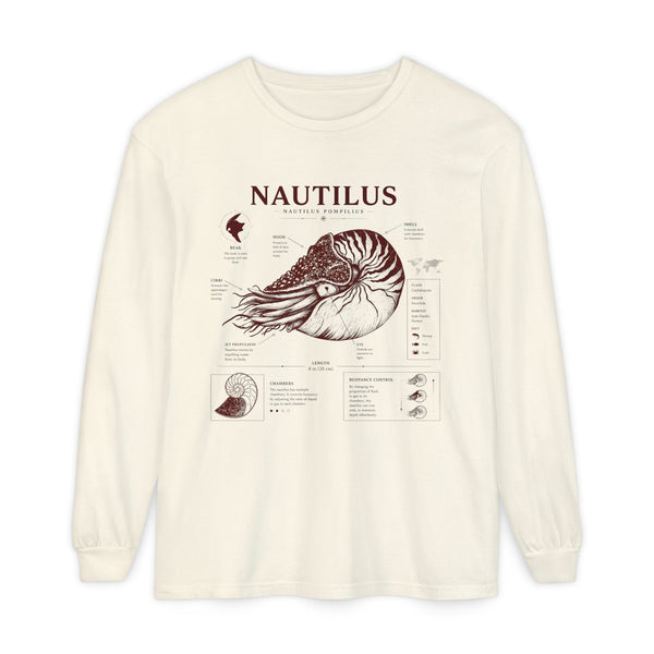 Nautilus Anatomy Long Sleeve T‑Shirt